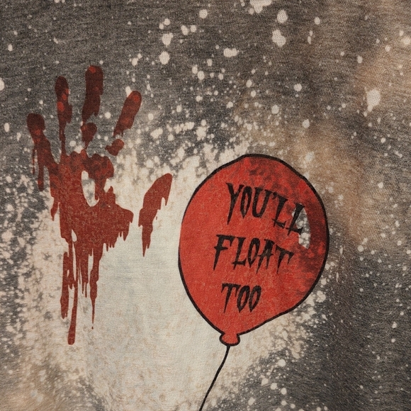 The Movie "It" Tultex Gray Graphic T-shirt XL - Picture 4 of 4